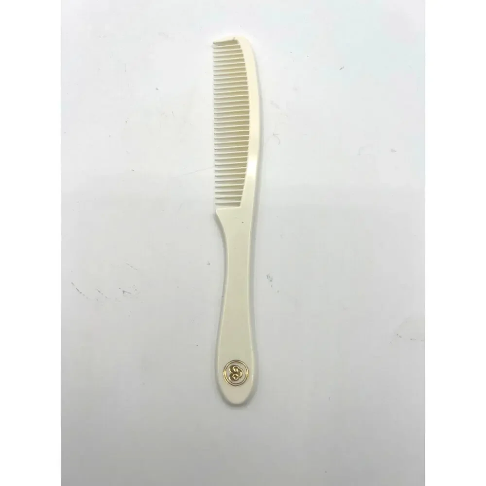 Vintage Goody Detangling Comb‎ Unbreakable Plastic 1970-80 Cream Colored